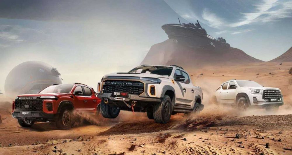 Equipped with the first model of SAIC πPlus, an all-new off-road pickup truck, the Datsun Star