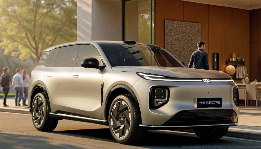 Changan Qiyuan C798 officially unveiled, adopting plug-in hybrid system