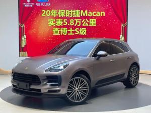 porsche macan 2020 Petrol