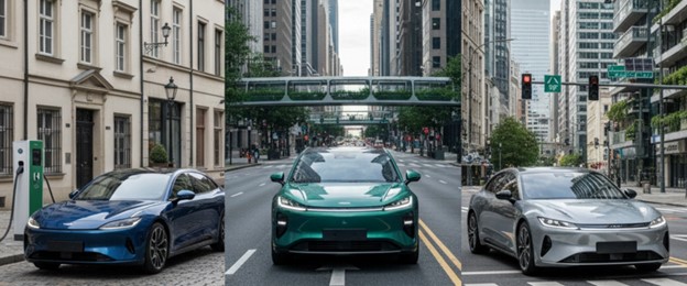 Comparison of new and used Chinese electric cars for sale