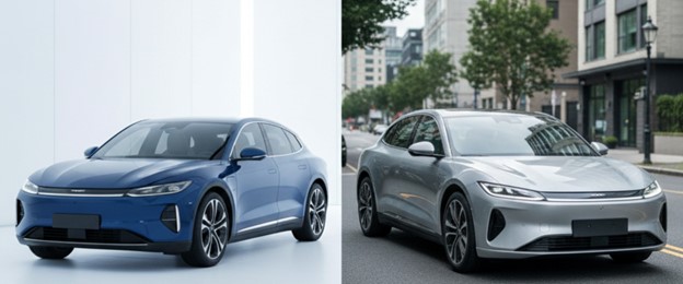 Comparison of new and used Chinese electric cars for sale